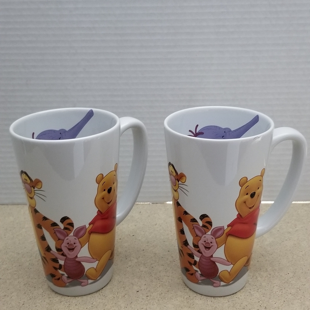 Disneystore Winne the Pooh mugs, coffee, tea, drinking ceramic